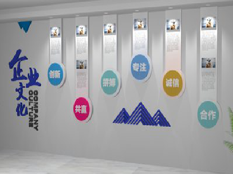 蒙自企业文化墙需要传递什么办公文化？